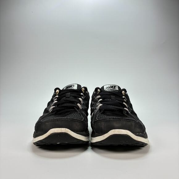 Nike Dual Fusion Run 2 Black White Running Shoes Sneakers 599564-005 Womens Sz 9 - Picture 2 of 10